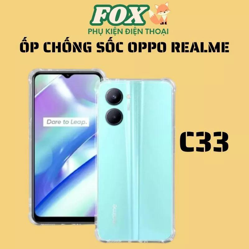 Ốp lưng OPPO Realme C33 dẻo chống sốc bảo vệ camera