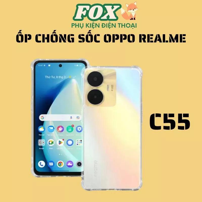 Ốp lưng OPPO Realme c55 dẻo chống sốc bảo vệ camera