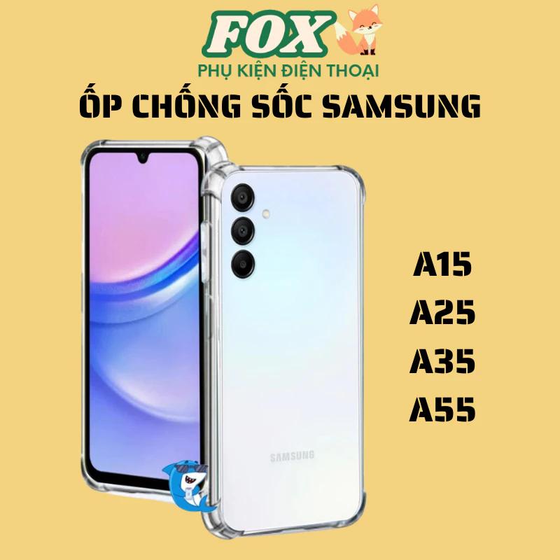 Ốp lưng samsung a15 a25 a35 a55 dẻo chống sốc bảo vệ camera