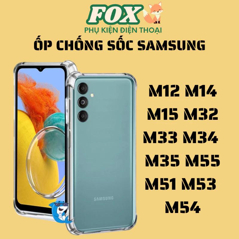 Ốp lưng samsung m12 m14 m15 m32 m33 m34 m35 m51 m53 m54 m55 dẻo chống sốc bảo vệ camera