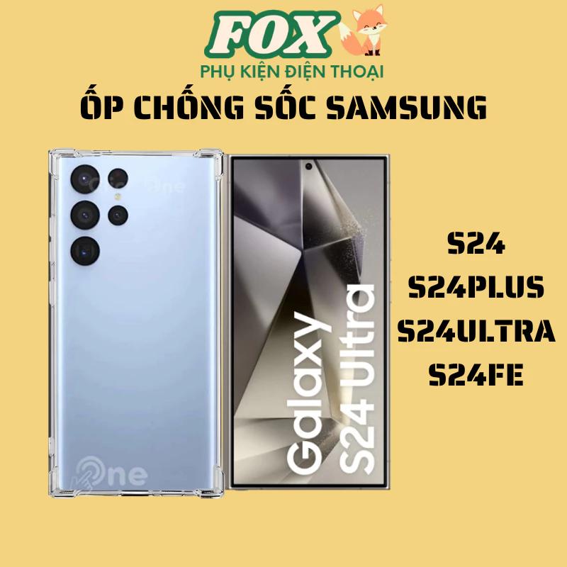 Ốp lưng samsung s24 s24plus s24ultra s24fe dẻo chống sốc bảo vệ camera