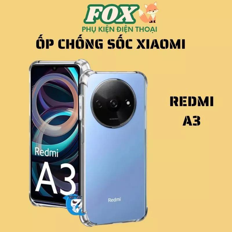 Ốp lưng Xiaomi Redmi A3 dẻo chống sốc bảo vệ camera