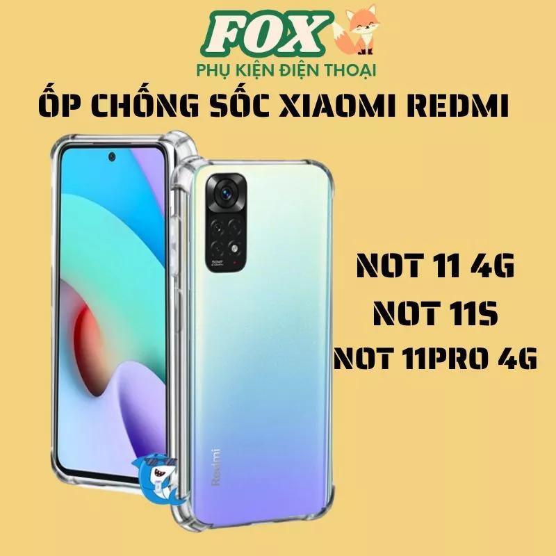 Ốp lưng Xiaomi Redmi not11 4g / not11s / not11pro 4g dẻo chống sốc bảo vệ camera