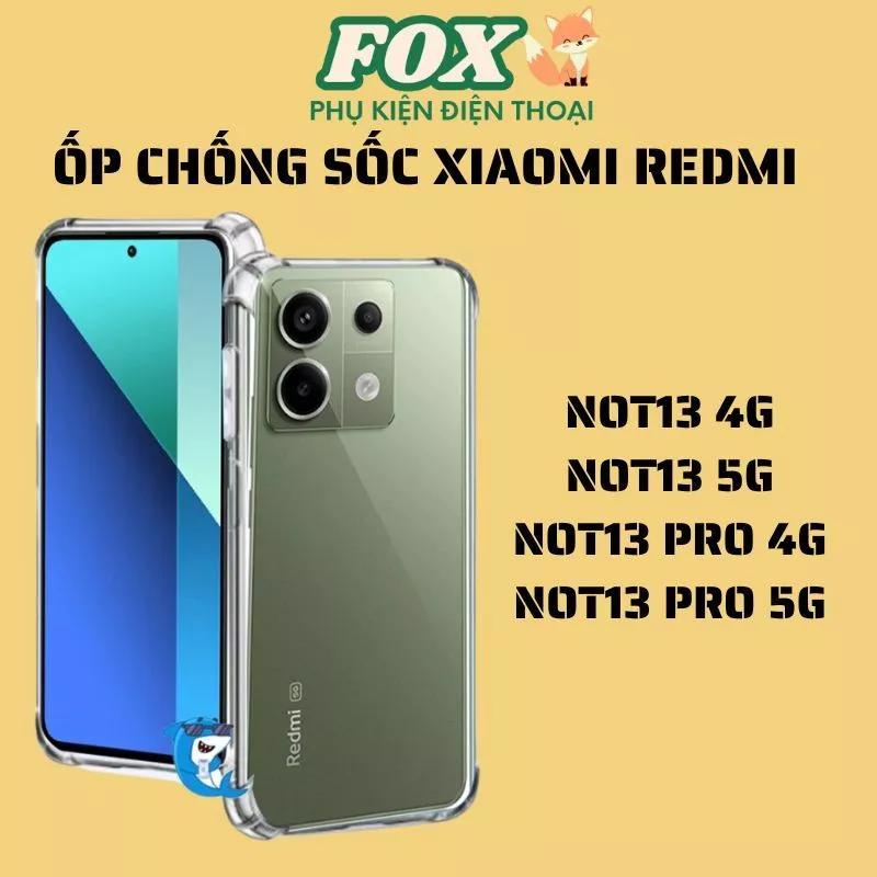 Ốp lưng Xiaomi Redmi Not13 4g/5g Not13pro 4g/5g dẻo chống sốc bảo vệ camera