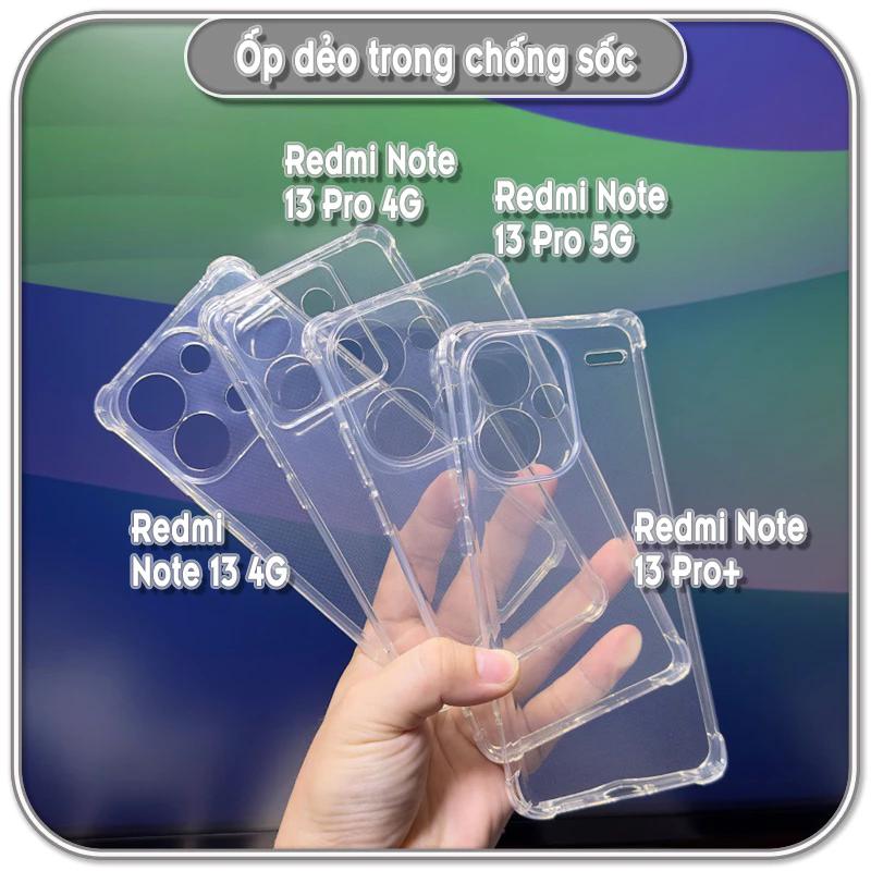 Ốp trong chống sốc và cường lực cho Redmi not13seri
