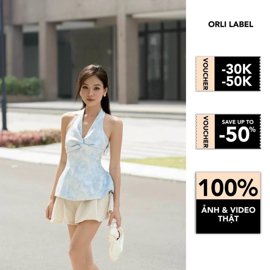 Orli Label - Emiko shirt - Áo cổ yếm thiết kế xoắn