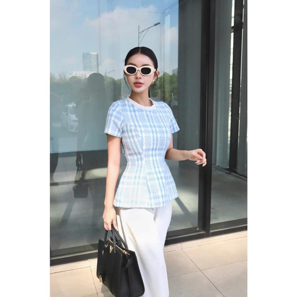 Orli Label | Grace Shirt | áo có tay viền cổ thanh lịch