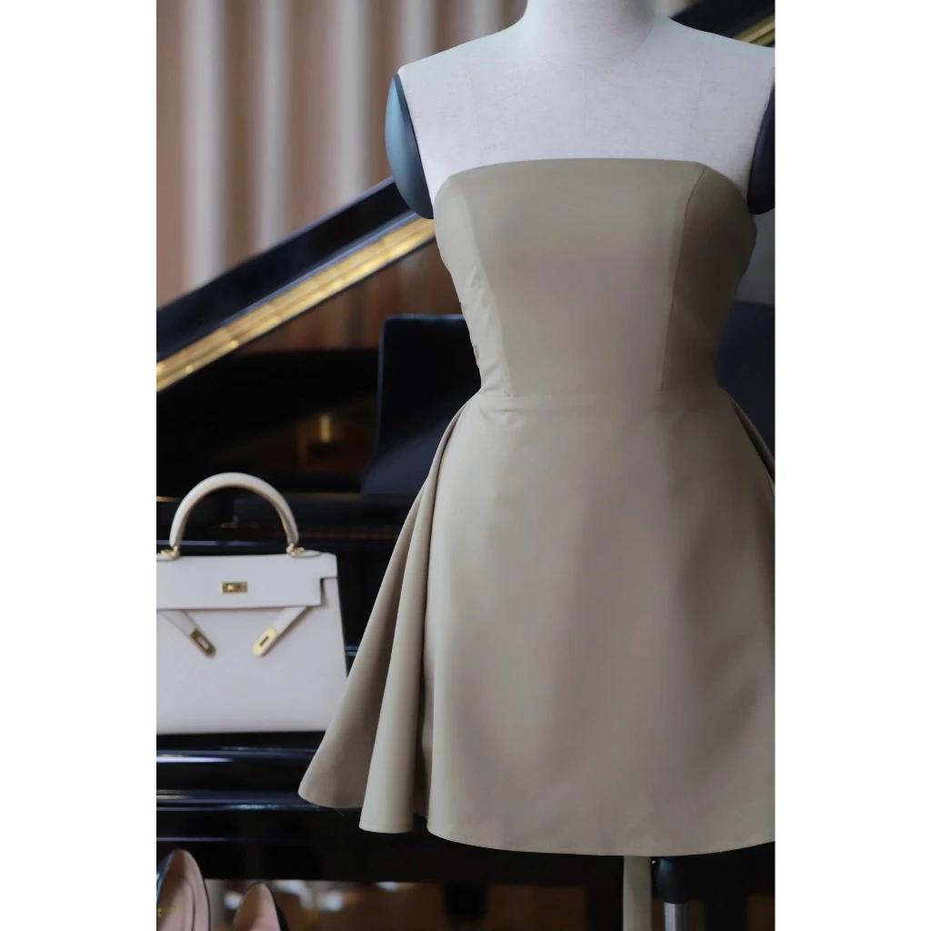 Orli Label | Misty Dress | Đầm ống đan lưng Chiết eo