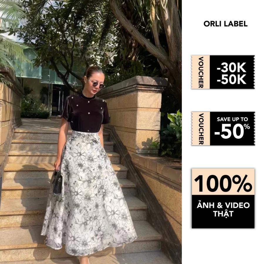 Orli Label - Regin Skirt - Chân váy hoa
