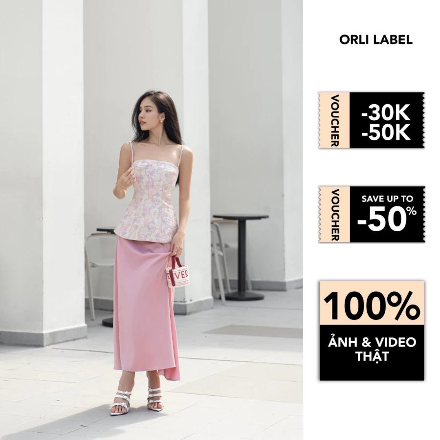 Orli Label - Yuka Shirt - Áo hồng xoắn lưng