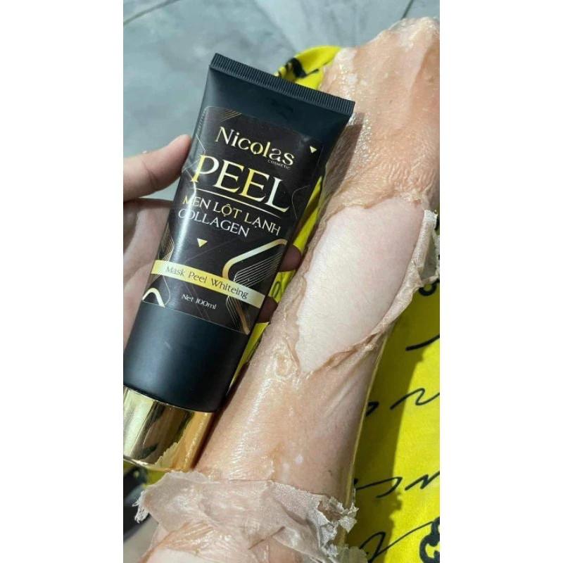Peel Men Lột Lạnh Lột Trắng Da Collagen Cấy Trắng Body Thanh Nhi NICOLAS
