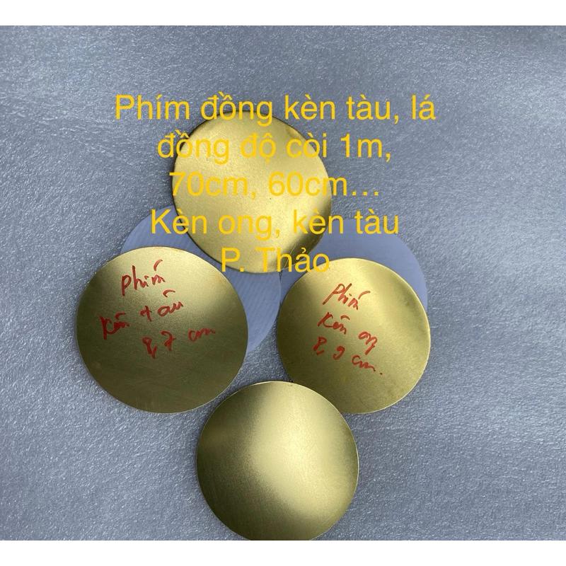 phím đồng độ kèn hơi, lá đồng tạo âm thanh ấm cho kèn ong, kèn tàu 1m, 70cm, 60cm