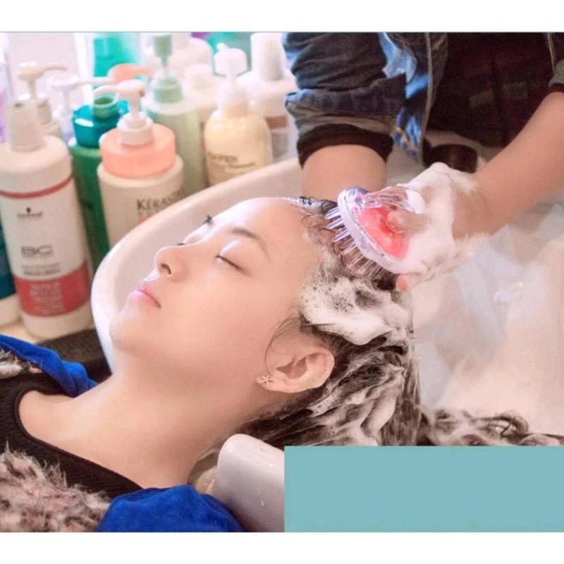 [Quà Tặng Móc Treo] Lược Massage Đầu, Lược Gội Đầu Làm Sach Da Đầu, Tẩy Tế Bào Khi Gội Đầu [58-62]