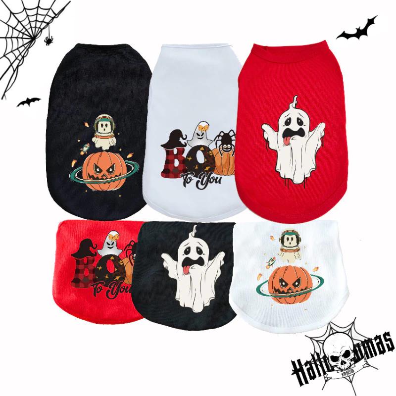 Quần áo Halloween cho thú cưng Mèo nhỏ và vừa Áo cho chó in hình dễ thương