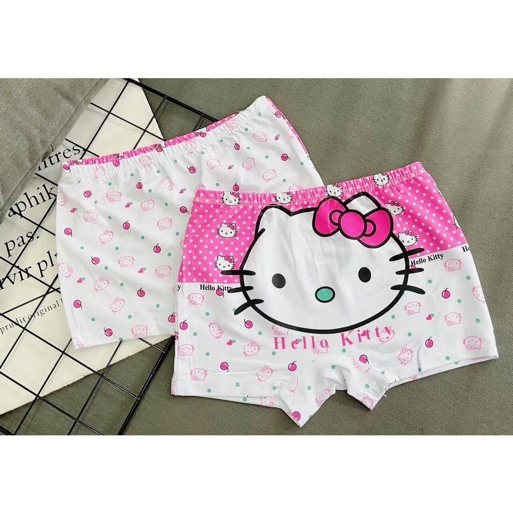 Quần chip bé gái, Quần chip đùi thun lạnh cho bé 8-28kg hoạt hình ngộ nghĩnh được các bé yêu thích BGC01