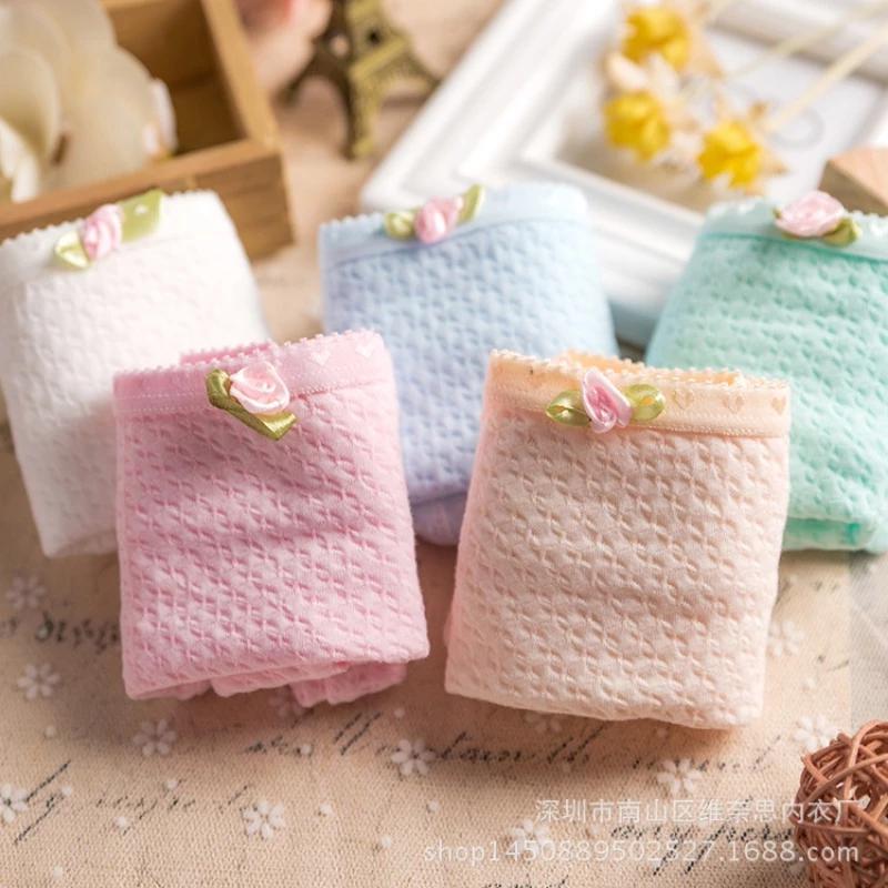 Quần Lót cotton Thoáng Khí Thoải Mái Dễ Thương Cho Nữ