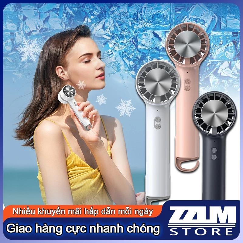Quạt Cầm Tay Làm Mát Nhanh Cầm Tay Công Nghệ Mới Chất Bán Dẫn Borneol Nhanh Chóng Làm Mát Quạt Kẹp Siêu Yên Tĩnh