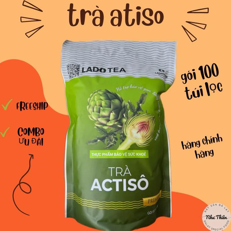[Rẻ Vô Địch] Trà Túi Lọc Ladophar 100 Gói Túi Lọc Thảo Mộc Giải Độc Thanh Lọc Cơ Thể