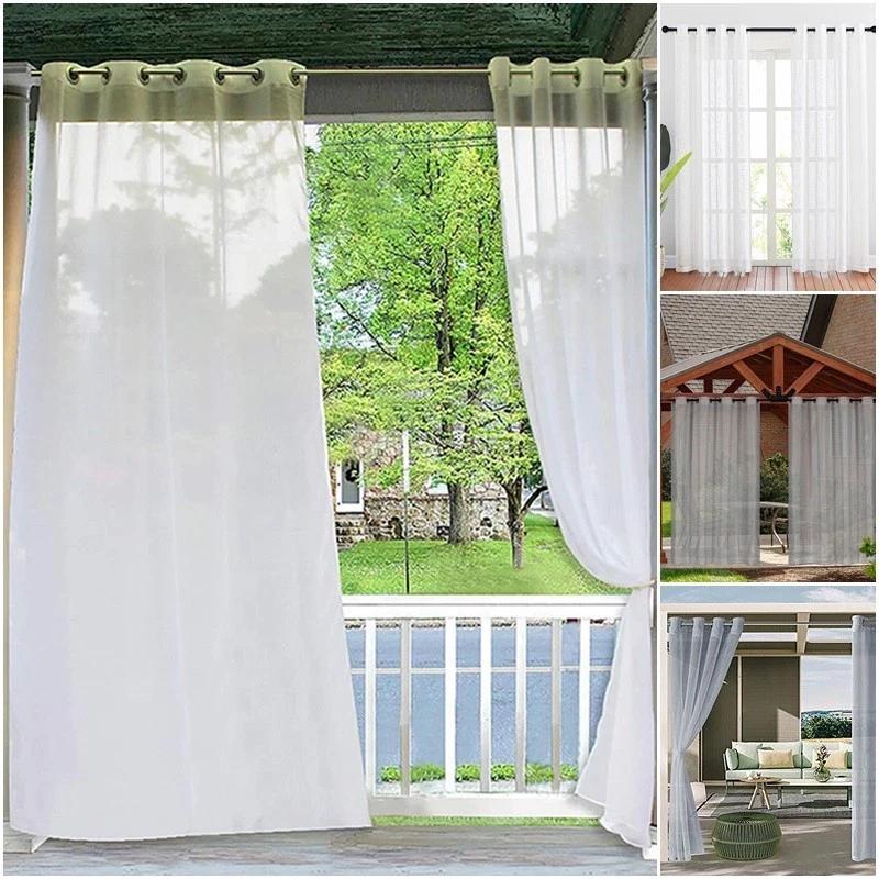 Rèm chống nắng ban công ngoài trời Rèm che nắng chống thấm nước Gadern Trang trí Curatins