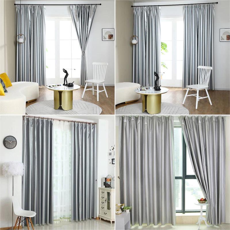 Rèm cửa sổ phong cách tối giản Rèm che nắng toàn bộ Không đục lỗ Rèm che nắng