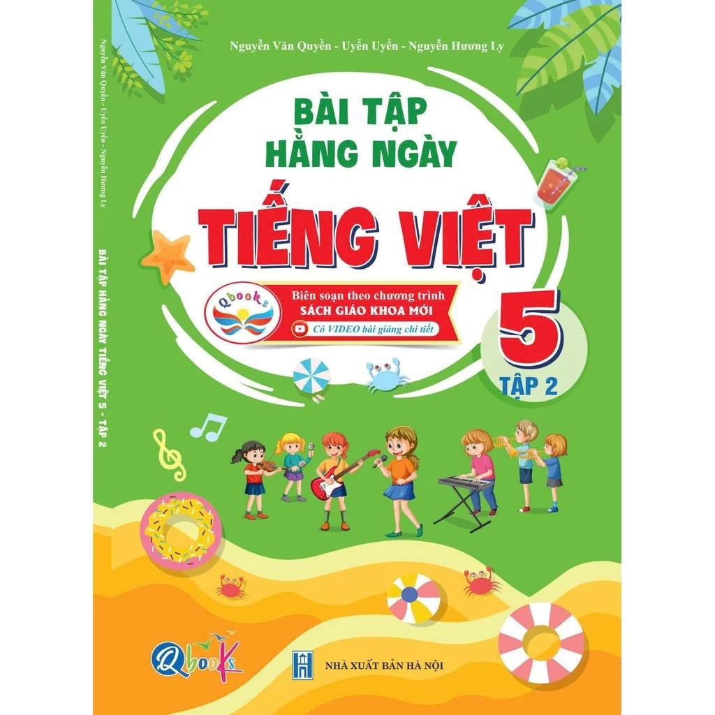 Sách Bài tập hằng ngày Tiếng Việt 5 - Tập 2 - Cánh Diều - Bản Quyền