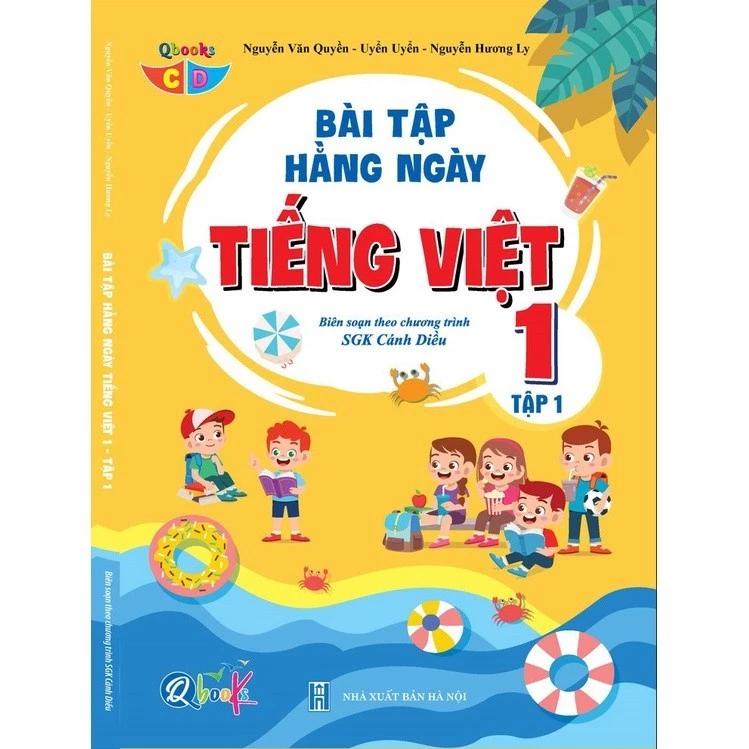 Sách Bài Tập Hằng Ngày Tiếng Việt Lớp 1 - Cánh Diều - Tập 1 - Bản Quyền