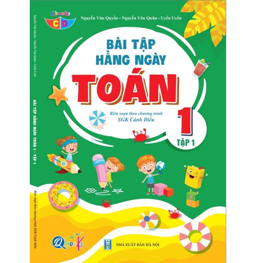 Sách Bài Tập Hằng Ngày Toán Lớp 1 - Cánh Diều - Tập 1 - Bản Quyền