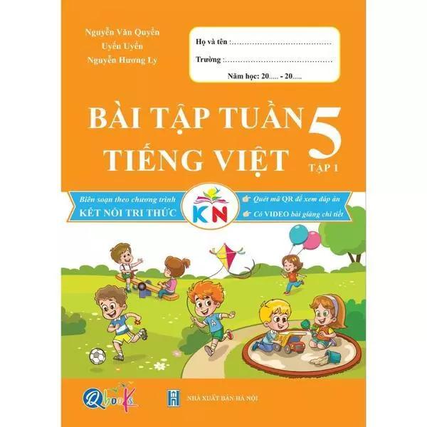 Sách Bài Tập Tuần Tiếng Việt 5 - Tập 1 - Kết Nối Tri Thức - Bản Quyền