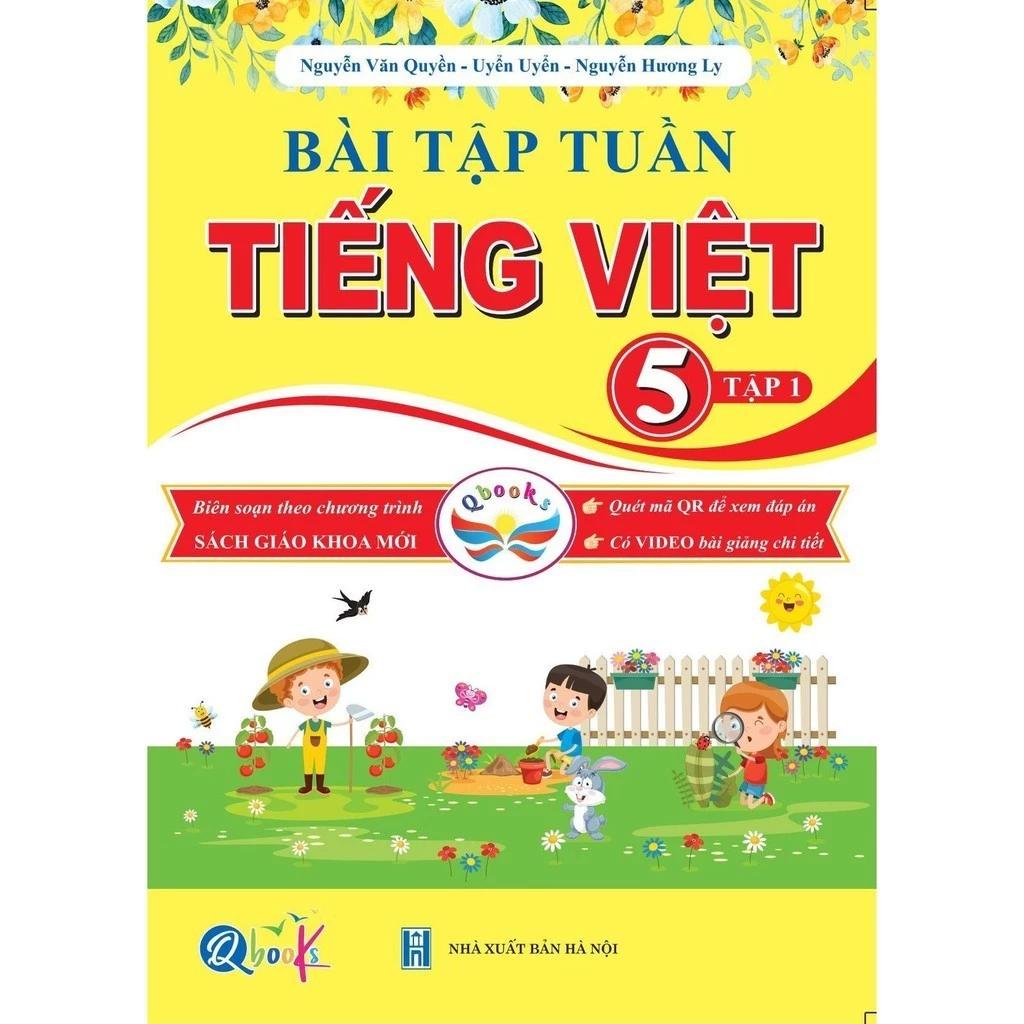 Sách Bài Tập Tuần TIẾNG VIỆT Lớp 5 - Tập 1 - Cánh Diều - Bản Quyền
