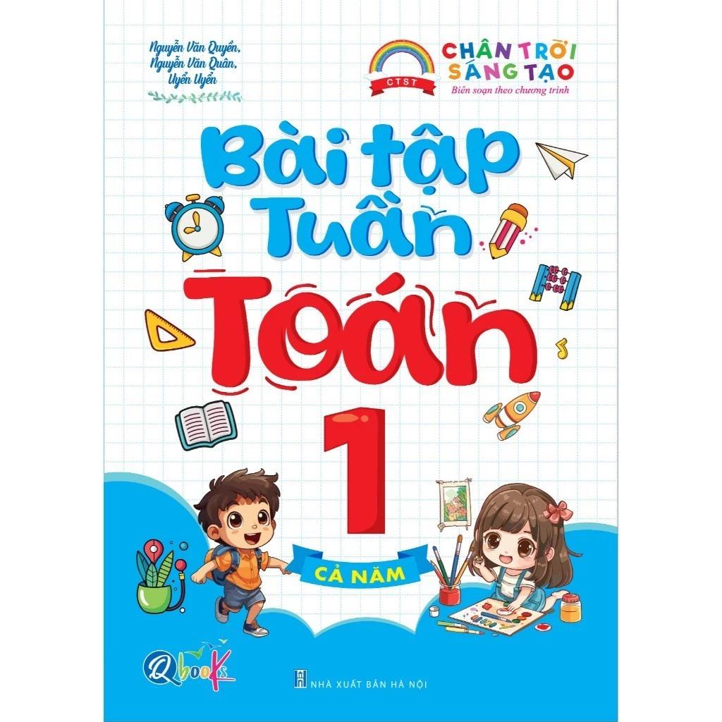 Sách Bài Tập Tuần - Toán 1 - Cả Năm - Chân Trời Sáng Tạo - Bản Quyền