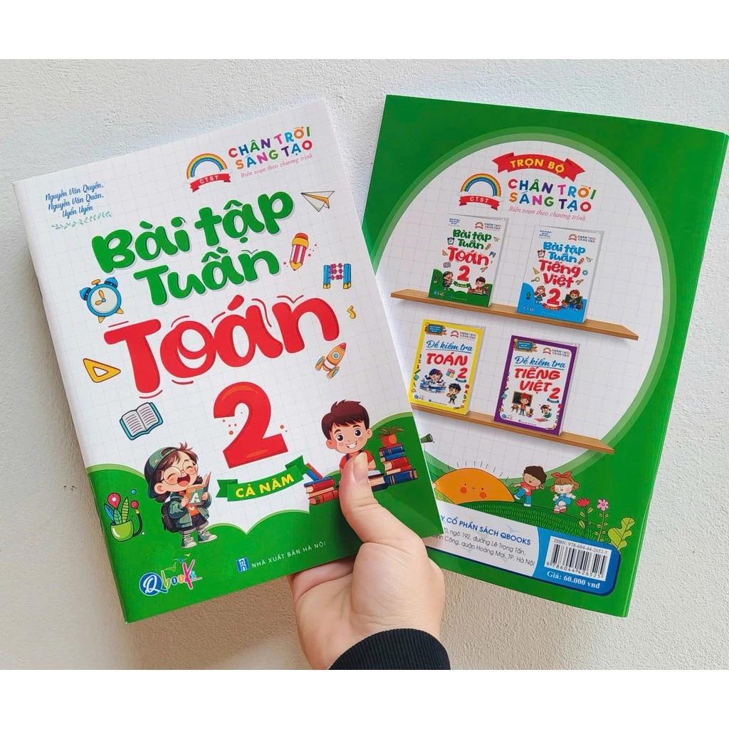 Sách Bài Tập Tuần TOÁN Lớp 2 - Chân Trời Sáng Tạo - Bản Quyền