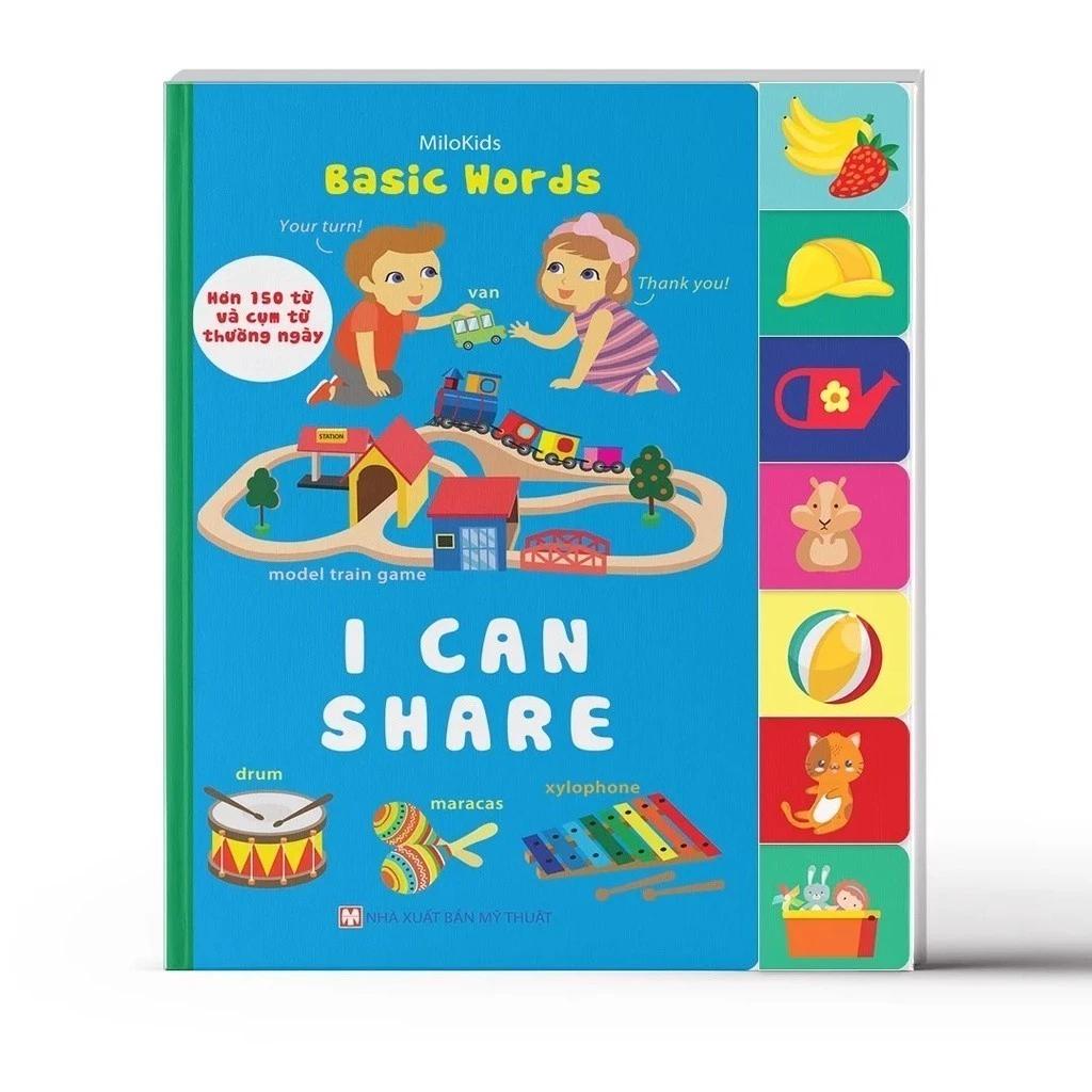 Sách Basic Words – I Can Share - Bản Quyền