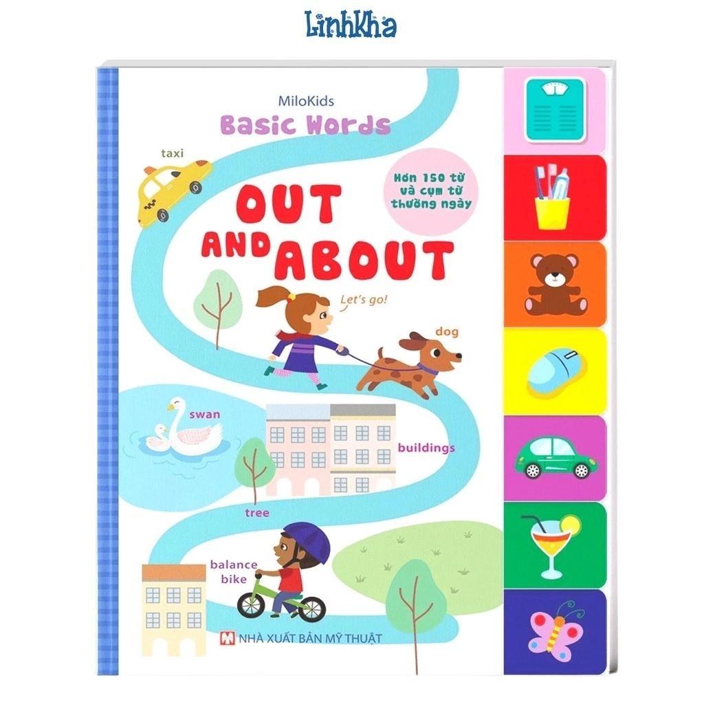 Sách Basic Words - Out and About - Sách Tiếng Anh Cơ Bản Cho Bé - Bìa Cứng - Bản Quyền
