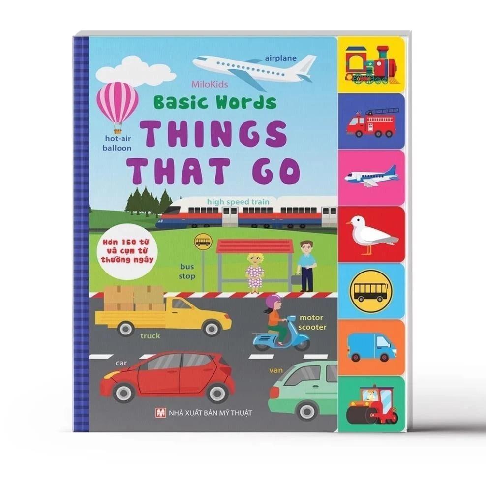 Sách Basic Words –Things That Go - Bản Quyền