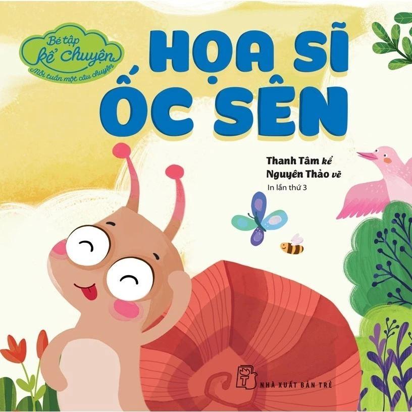 Sách-Bé Tập Kể Chuyện-Họa Sĩ Ốc Sên (Tái bản 2022) - Bản Quyền