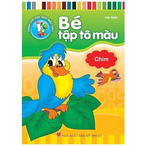 Sách Bé Tập Tô Màu - Chim - Bản Quyền