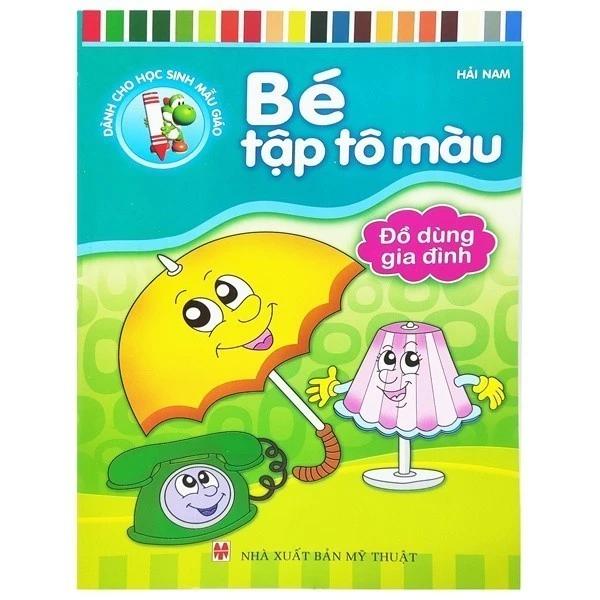 Sách Bé Tập Tô Màu - Đồ Dùng Gia Đình - Bản Quyền