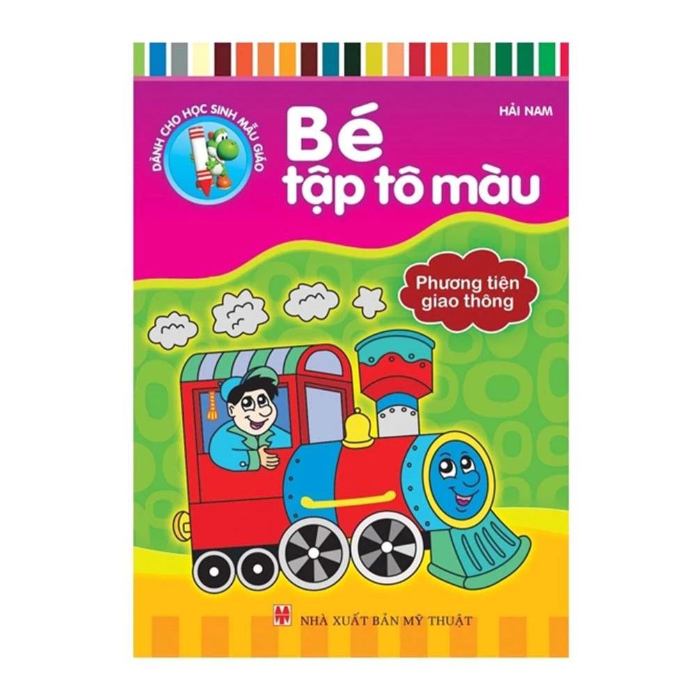 Sách Bé Tập Tô Màu - Phương Tiện Giao Thông - Bản Quyền
