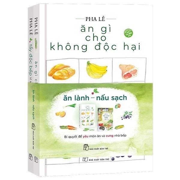 Sách Bộ Sách Ăn Lành – Nấu Sạch (Bộ 2 Cuốn) - Bản Quyền