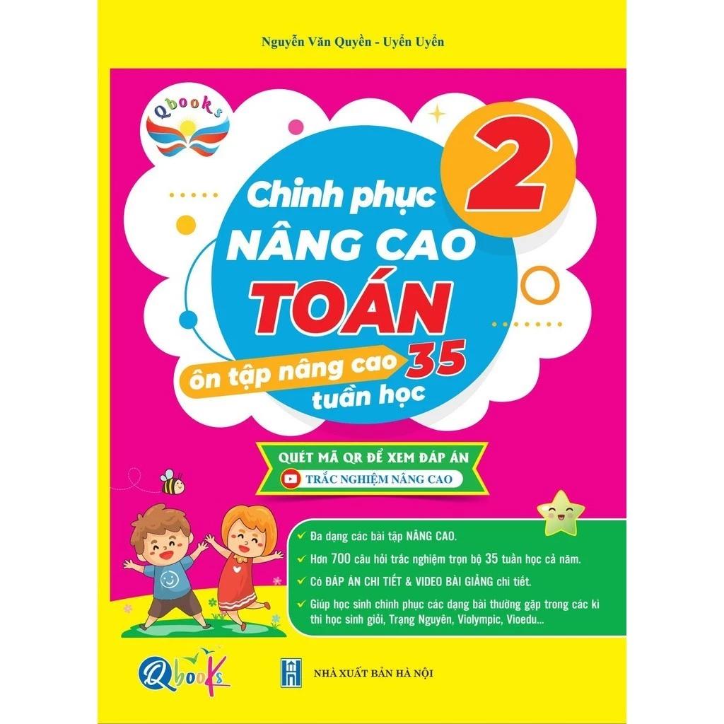 Sách Chinh Phục Nâng Cao Toán Lớp 2 - Cánh Diều - Cả năm - Bản Quyền