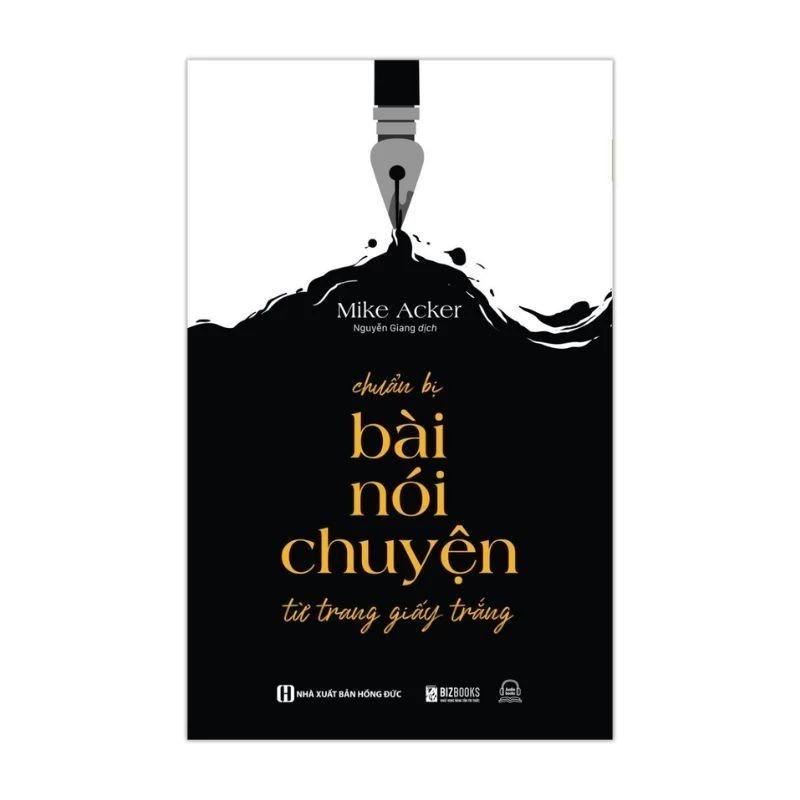 Sách Chuẩn bị bài nói chuyện từ trang giấy trắng - Bản Quyền