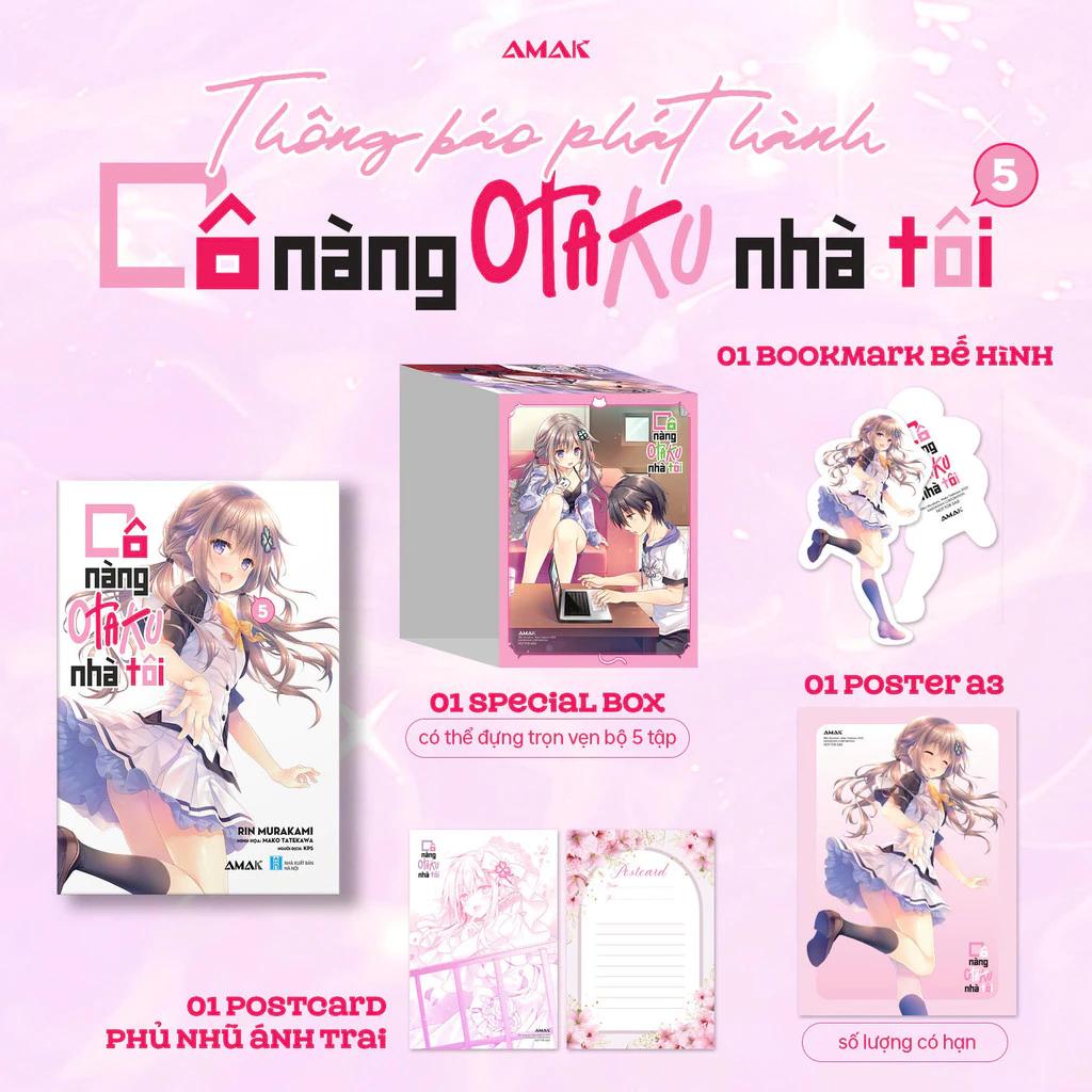 Sách Cô Nàng Otaku Nhà Tôi Tập 5 - Bản Quyền