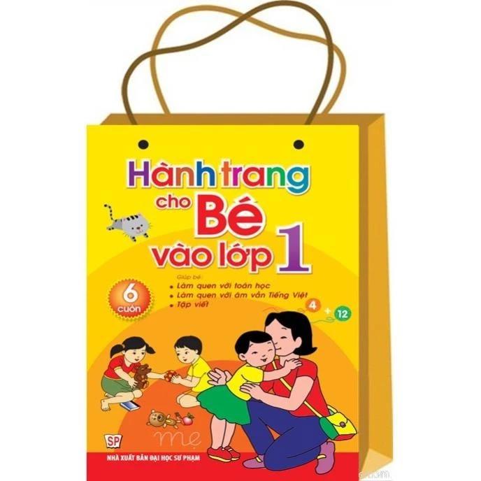 Sách Combo Hành Trang Cho Bé Vào Lớp 1 (Túi 6 Cuốn) - Bản Quyền