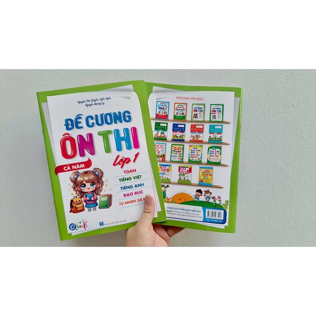 Sách Đề Cương Ôn Thi Lớp 1 - Cả Năm - Bản Quyền