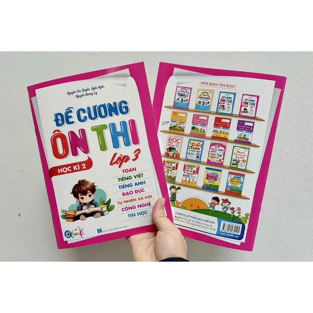 Sách Đề Cương Ôn Thi Lớp 3 - Bản Quyền