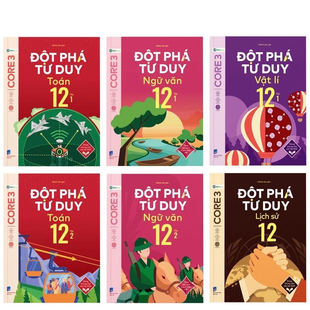 Sách Đột Phá Tư Duy Lớp 12 - Trọn Bộ Các Môn - Bản Quyền