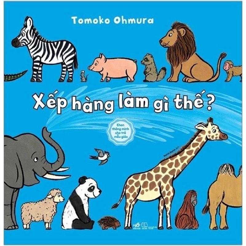 Sách Ehon Thông Minh Cho Trẻ Mẫu Giáo: Xếp Hàng Làm Gì Thế? - Bản Quyền