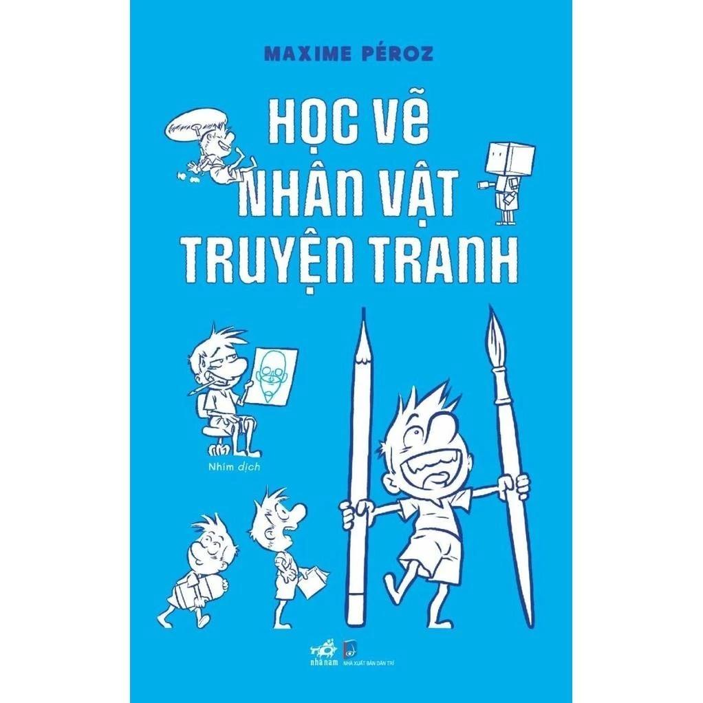 Sách Học Vẽ Nhân Vật Truyện Tranh - Bản Quyền