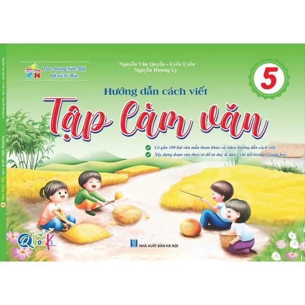 Sách Hướng Dẫn Cách Viết Tập Làm Văn - Lớp 5 - Bản Quyền