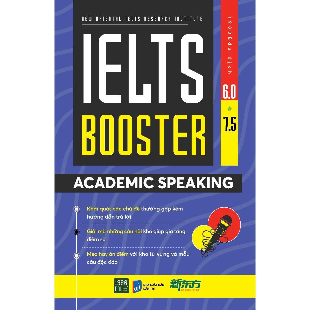 Sách Ielts Booster Academic Speaking - Bản Quyền